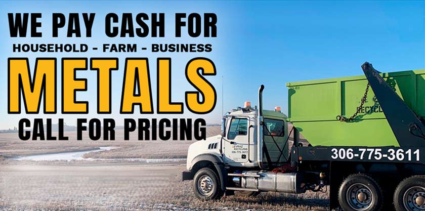 Advertising-Image We pay cash for metals advertisement